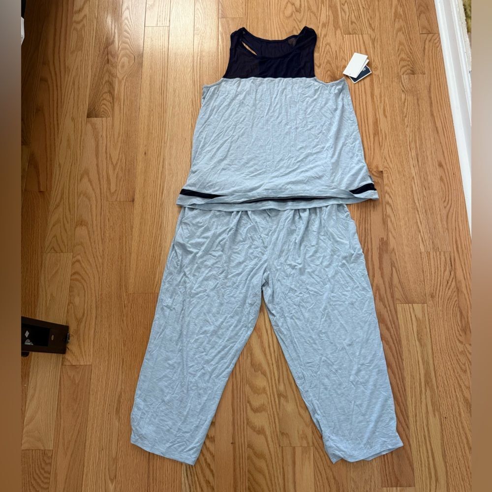 NWT DKNY Blue Sleeveless Lounge Set